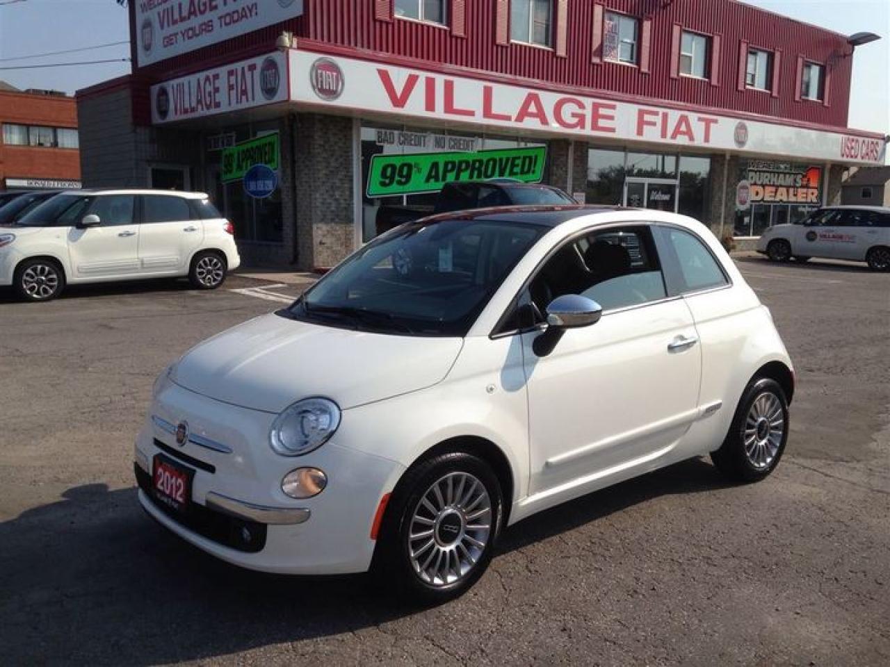 Used 2012 Fiat 500 Lounge ***MOONROOF** KEYLESS ENTRY*** for sale in Ajax, ON