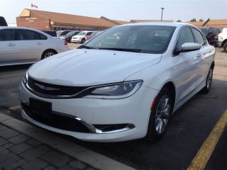 Used 2015 Chrysler 200 C NAVIGATION,PANORAMIC SUNROOF,LEATHER,REMOTE STAR for sale in Ajax, ON