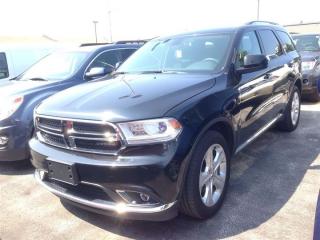 Come test drive this 2014 Dodge Durango! It prioritizes style, powertrain versatility and safety in an exceptional SUV package! Top features include front bucket seats, adjustable headrests in all seating positions, telescoping steering wheel, and air conditioning. Smooth gearshifts are achieved thanks to the refined 6 cylinder engine, and all wheel drive keeps this model firmly attached to the road surface. We pride ourselves in the quality that we offer on all of our vehicles. Please dont hesitate to give us a call.