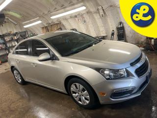 Used 2015 Chevrolet Cruze LT * Auto * Chevy My Link * Bluetooth for phone * Audio system AM/FM stereo with CD player and MP3 playback capability, graphical display (STD) * Audi for sale in Cambridge, ON