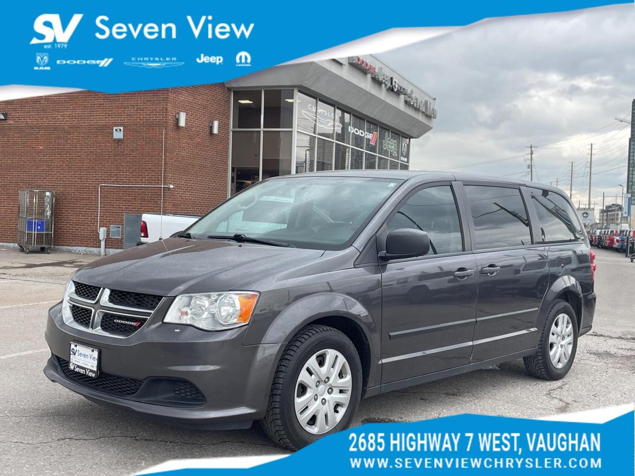 Used 2016 Dodge Grand Caravan SE REAR STOW AND GO for sale in Concord, ON