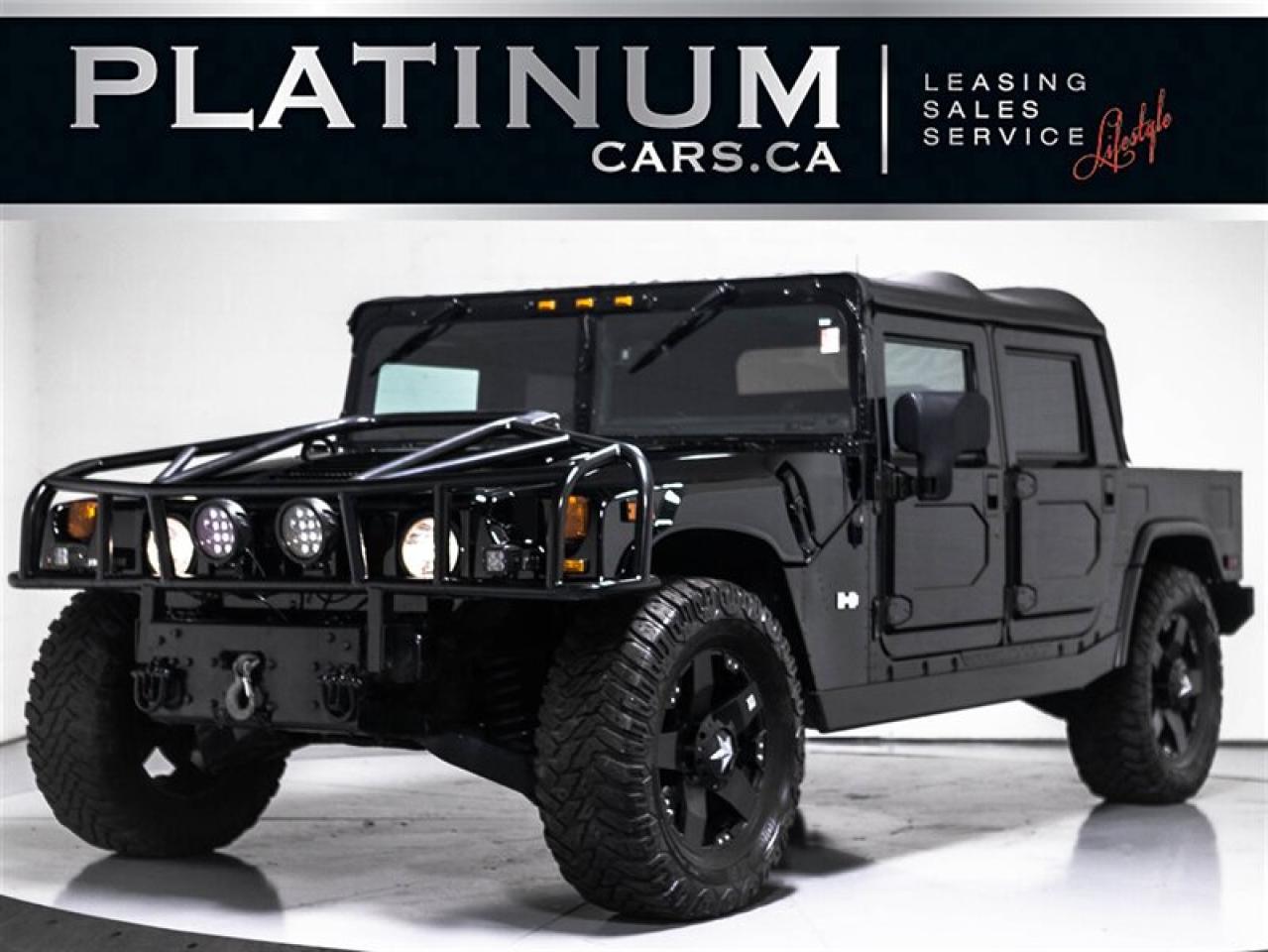 Used 2004 Hummer H1 Alpha Leather Interior Open Top Dvd