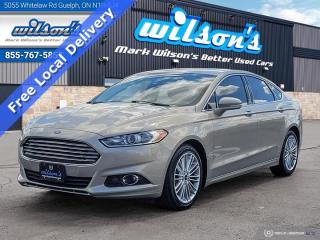Used 2016 Ford Fusion SE AWD2.0L, New Tires & Brakes, Leather, Sunroof, Navigation, Heated Seats, & More! for sale in Guelph, ON