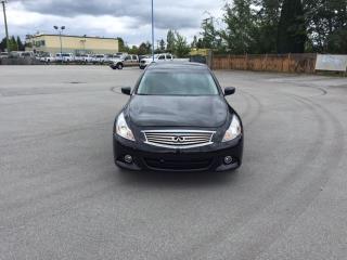 Used 2013 Infiniti G37X  Luxury AWD for sale in Langley, BC