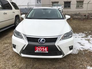 Used 2014 Lexus CT 200h NAV & Backup Camera! for sale in Toronto, ON