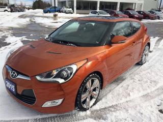 Used 2015 Hyundai Veloster Tech DCT Auto NAV, PANROOF, PADDLE SHIFT!!!! for sale in Collingwood, ON