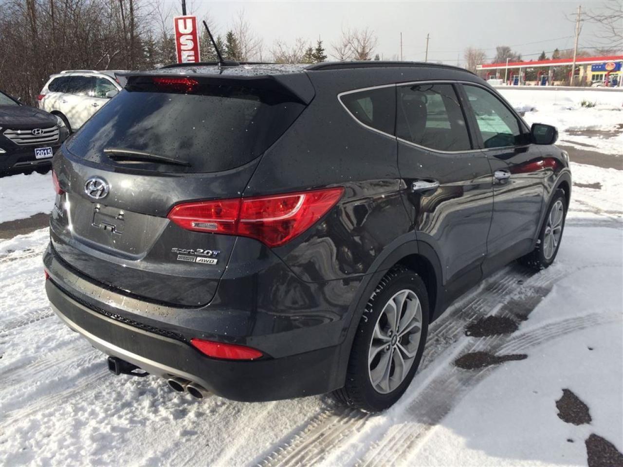 2016 Hyundai Santa Fe Turbo, Leather, Pan Roof!!! Photo4