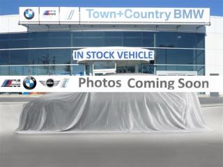 Why buy from Town+Country BMW? - We are committed to providing you with an unparalleled car buying experience. All our vehicles come with a Car Proof history report, 360 degree comprehensive inspection by factory trained technicians using only original BMW parts and service records are provided. See us for full details and to show you the higher standard of reconditioning that all Town + Country BMW vehicles have. Owners Choice Finance through BMW Financial available. We can tailor your payments to suit your monthly budget. Proudly serving the community for over 26 years. ** Newly expanded facility to better serve our customers. **In-house cafe and customer lounge along with work stations with free WiFi. ** 2015 Consumer Choice Award winner - 13 years in a row. **Number 1 in Canada in Sales and Service Customer Satisfaction - 5 Consecutive years. **An incredibly knowledgeable team of delivery specialists and Product Geniuses. **A large fleet of BMW and Mini loaner vehicles for when your car is in service - at no cost. **Valet service available for specific vehicles. ** No charge fluid top-ups / tire pressure monitoring and car washes **We support many local Charities, Sport Teams and Community Events. Please allow up to 7 business days for delivery after purchase. Factory BMW options include: