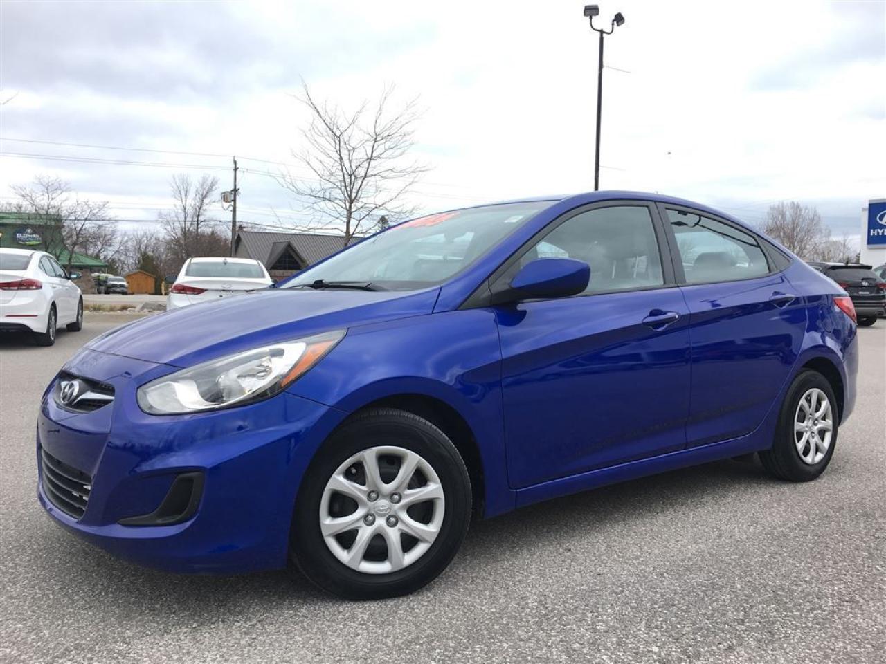 Used 2014 Hyundai Accent GL for sale in Collingwood, ON