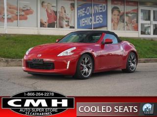 Used 2013 Nissan 370Z Touring  CONVERTIBLE COLD-SEATS 19-AL for sale in St. Catharines, ON
