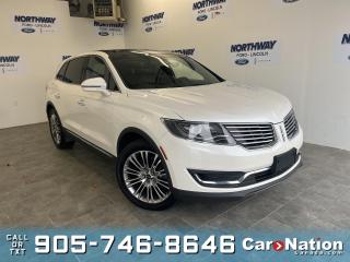 Used 2016 Lincoln MKX Reserve | Awd | Leather | Sunroof | Navigation for sale in Brantford, ON