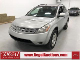 Used 2005 Nissan Murano SL for sale in Calgary, AB
