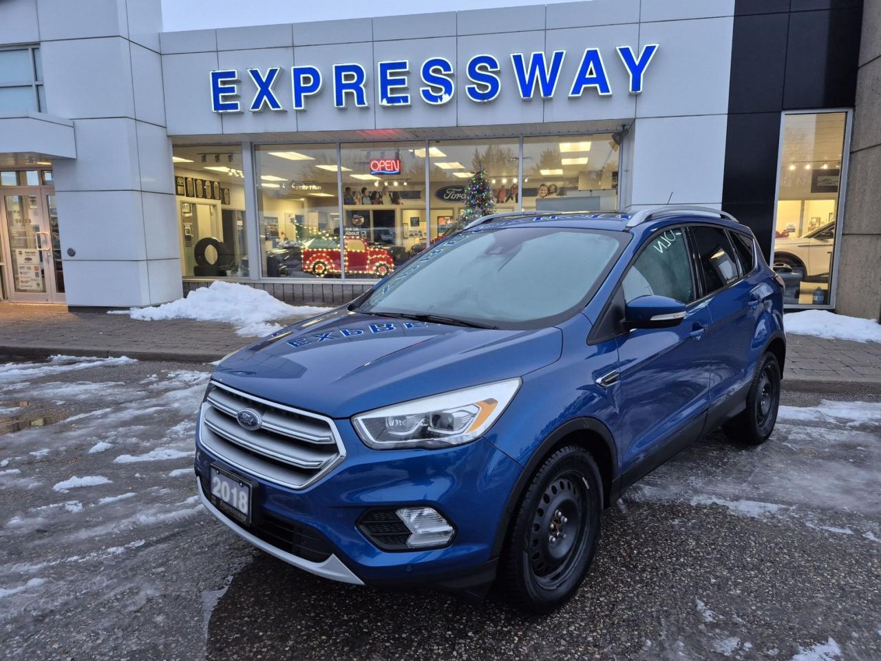 2017 Ford Escape TITANIUM, MOONROOF, NAV, POWER LIFTGATE, LOCAL! Photo