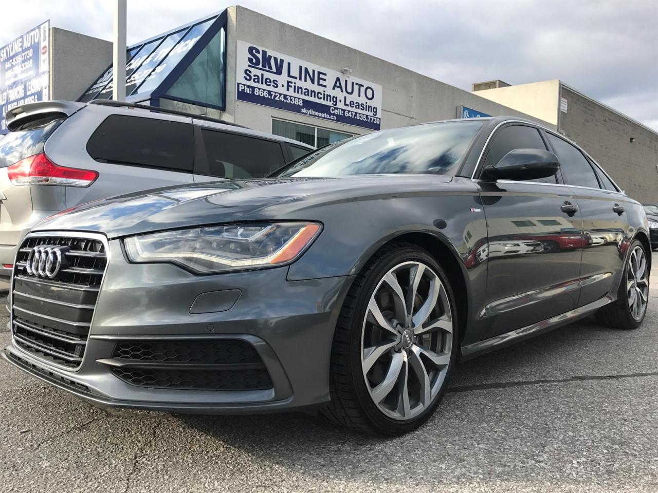 Used 2012 Audi A6 HEAT AND COOL SEATS|ALLOY WHEELS|LEATHER SEATS|SUNROOF for sale in Concord, ON