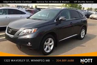 Used 2011 Lexus RX 350 AWD Heated/Cooled Leather Sunr for sale in Winnipeg, MB