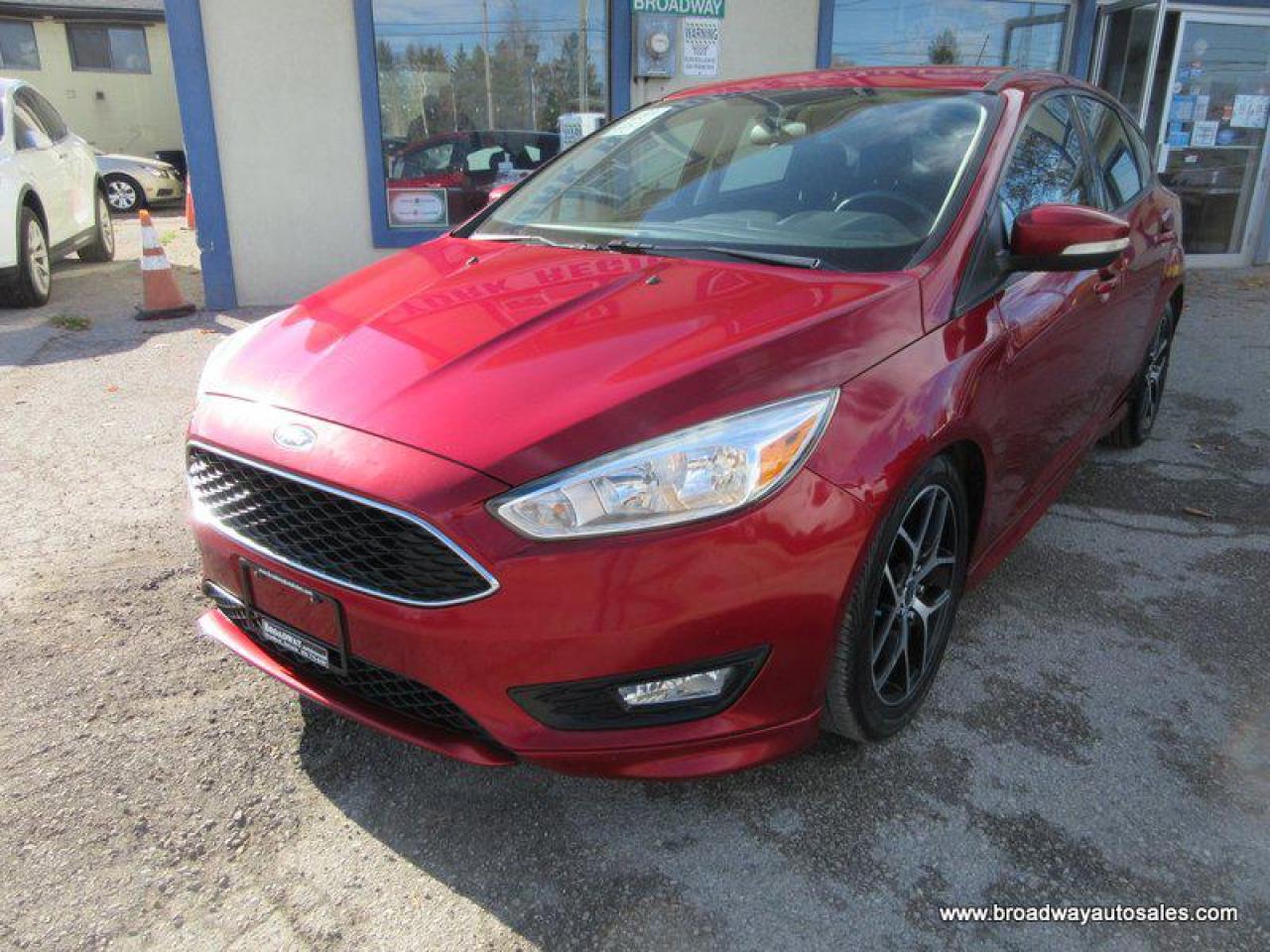 Used 2017 Ford Focus GREAT VALUE SE-HATCH-VERSION 5 PASSENGER 2.0L - DOHC.. HEATED SEATS & WHEEL.. BACK-UP CAMERA.. BLUETOOTH SYSTEM.. KEYLESS ENTRY.. for sale in Bradford, ON