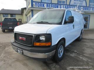 Used 2017 GMC Savana 3/4 TON CARGO-MOVING 2 PASSENGER 4.8L - V8.. TOW SUPPORT.. BARN-DOOR-ENTRANCES.. SHORT-CARGO.. AIR CONDITIONING.. AUX INPUT.. ROOF-RACKS.. for sale in Bradford, ON