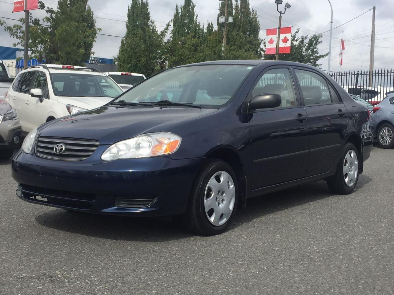 Used 2003 Toyota Corolla Base for Sale in Langley, British Columbia ...