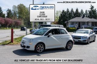 Used 2012 Fiat 500 Sport, Local, No Accidents, Bluetooth, A/C, Clean! for sale in Surrey, BC