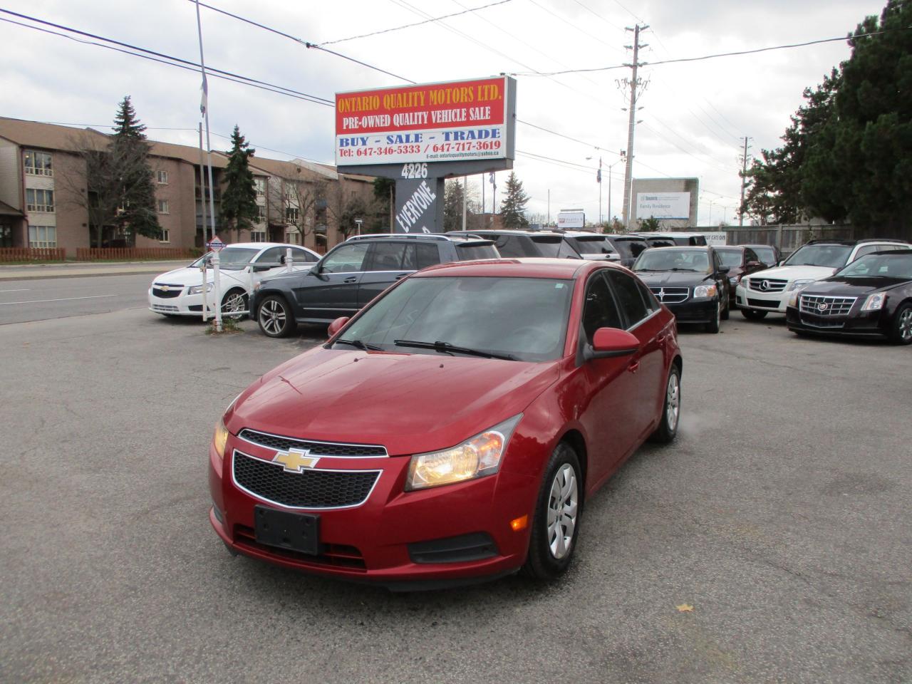 Ontario Quality Motors >> Used 2014 Chevrolet Cruze 1lt For Sale In Toronto Ontario Ontario Quality Motors >> Used 2014 Chevrolet Cruze 1lt For Sale In Toronto Ontario