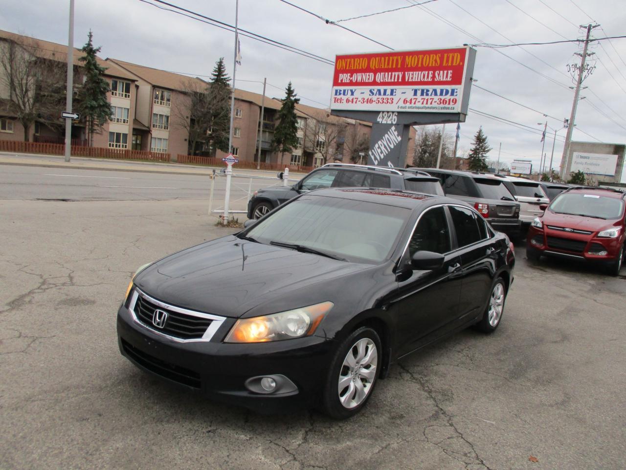 Ontario Quality Motors >> Used 2009 Honda Accord Ex L Sunroof Leather Clean Clean Ontario Quality Motors >> Used 2009 Honda Accord Ex L Sunroof Leather Clean Clean