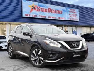 Used 2015 Nissan Murano Platinum  NAV P ROOF LEATHER WE FINANCE ALL CREDIT for sale in London, ON