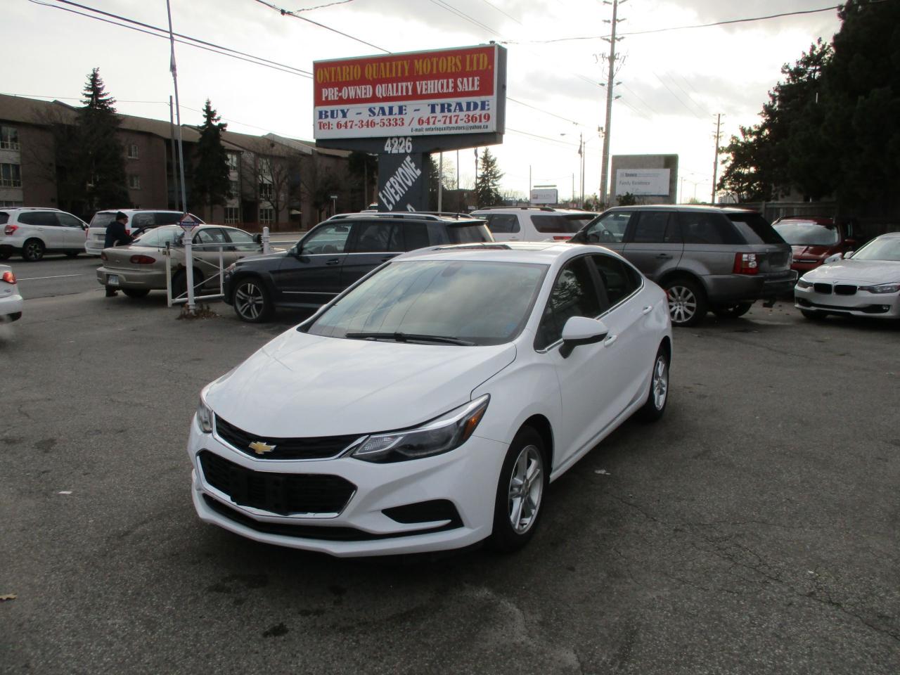 Ontario Quality Motors >> Used 2017 Chevrolet Cruze Lt For Sale In Toronto Ontario Ontario Quality Motors >> Used 2017 Chevrolet Cruze Lt For Sale In Toronto Ontario