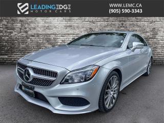 <div>4.6L CLS 550 4MATIC! Premium Package! Loaded with navigation, sunroof, leather, heated and cooled front seats, heated rear seats, blind spot monitors, adaptive cruise, Harman/Kardon sound system, dual zone climate control, 360 parking camera, power lift gate, bluetooth, power memory driver seat, keyless entry, push button start and more! *** CALL OR TEXT 905-590-3343 ***</div><div><br /></div><div>Leading Edge Motor Cars - We value the opportunity to earn your business. Over 20 years in business. Financing and extended warranty available! We approve New Credit, Bad Credit and No Credit, Talk to us today, drive tomorrow! Carproof provided with every vehicle. Safety and Etest included! NO HIDDEN FEES! Call to book an appointment for a showing! We believe in offering haggle free pricing to save you time and money. All of our pricing is plus applicable taxes and licensing, with financing available on approved credit. Just simply ask us how! We work hard to ensure you are buying the right vehicle and will advise you every step of the way. Good credit or bad credit we can get you approved!</div><div>*** CALL OR TEXT 905-590-3343 ***</div>