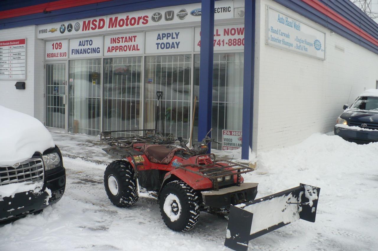 Used 1988 Suzuki LT-R450 LT-250 QUAD RUNNER WITH SNOW PLOW for sale in Toronto, ON