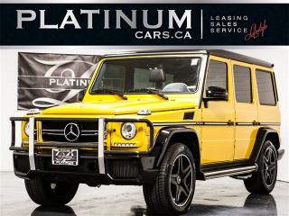 Used 2015 Mercedes-Benz G-Class AMG G63, 563HP, DESIGNO PKG, SOLARBEAM YELLOW, NAV for sale in Toronto, ON