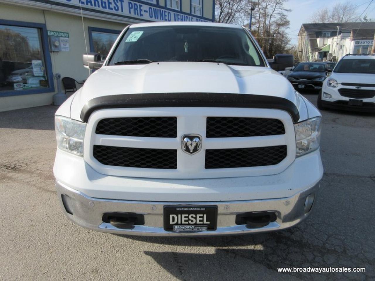 2016 RAM 1500 GREAT VALUE OUTDOORSMAN-MODEL 5 PASSENGER 3.0L - ECO-DIESEL.. 4X4.. CREW-CAB.. SHORTY.. HEATED SEATS & WHEEL.. BACK-UP CAMERA.. BLUETOOTH SYSTEM.. Photo4