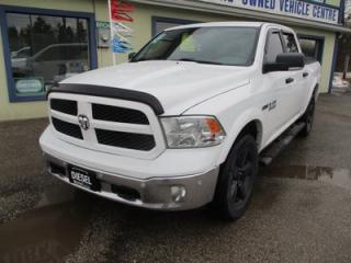 Used 2016 Dodge Ram 1500 GREAT VALUE OUTDOORSMAN-MODEL 5 PASSENGER 3.0L - ECO-DIESEL.. 4X4.. CREW-CAB.. SHORTY.. HEATED SEATS & WHEEL.. BACK-UP CAMERA.. BLUETOOTH SYSTEM.. for sale in Bradford, ON
