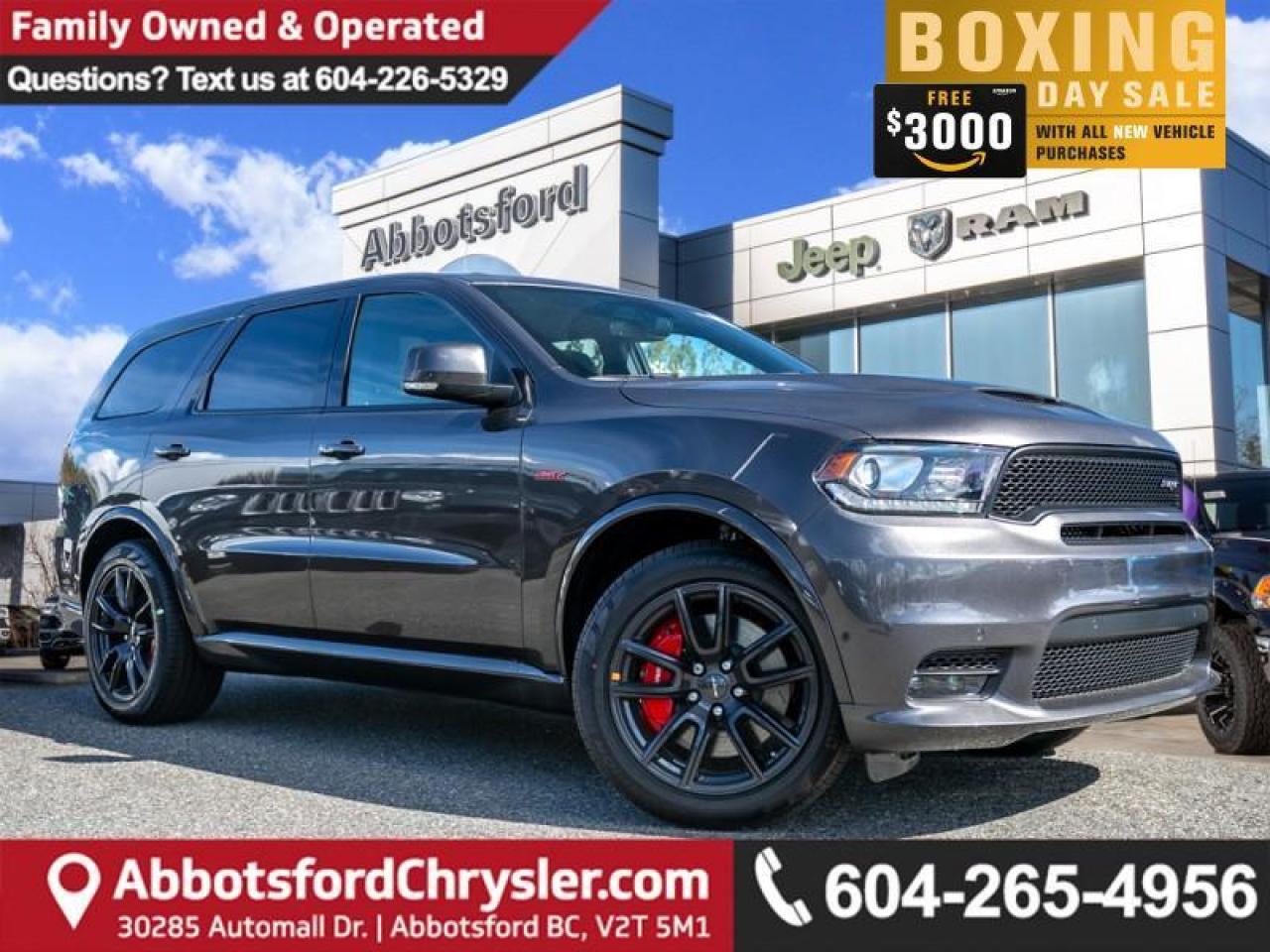Used 2019 Dodge Durango Srt Leather Seats Sunroof For