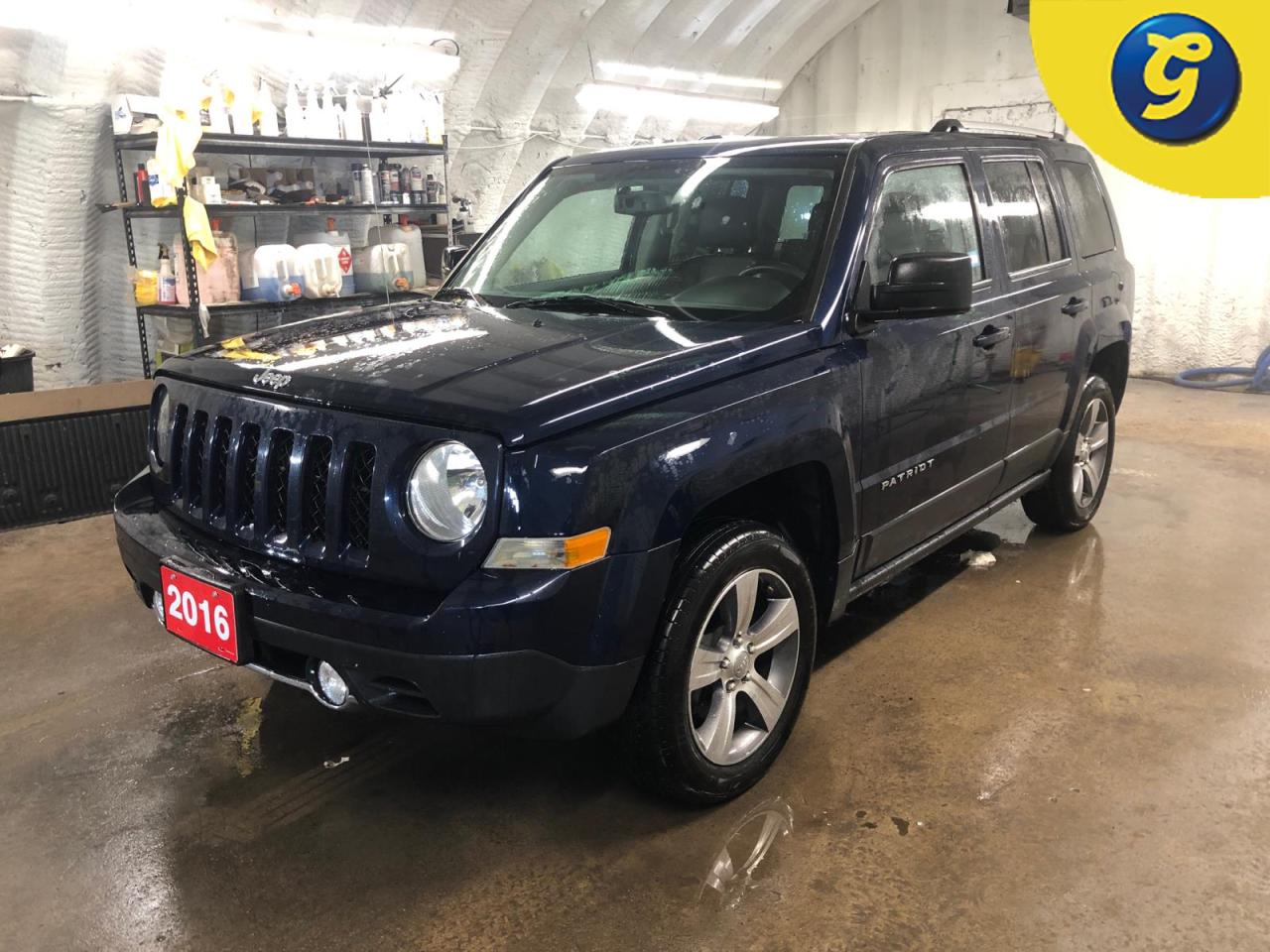 Used 2016 Jeep Patriot HIGH ALTITUDE 4X4 * Power sunroof with express open/close * Heated Leather-faced bucket seats * Cruise Control * Steering Wheel Controls *  Automatic/ for sale in Cambridge, ON