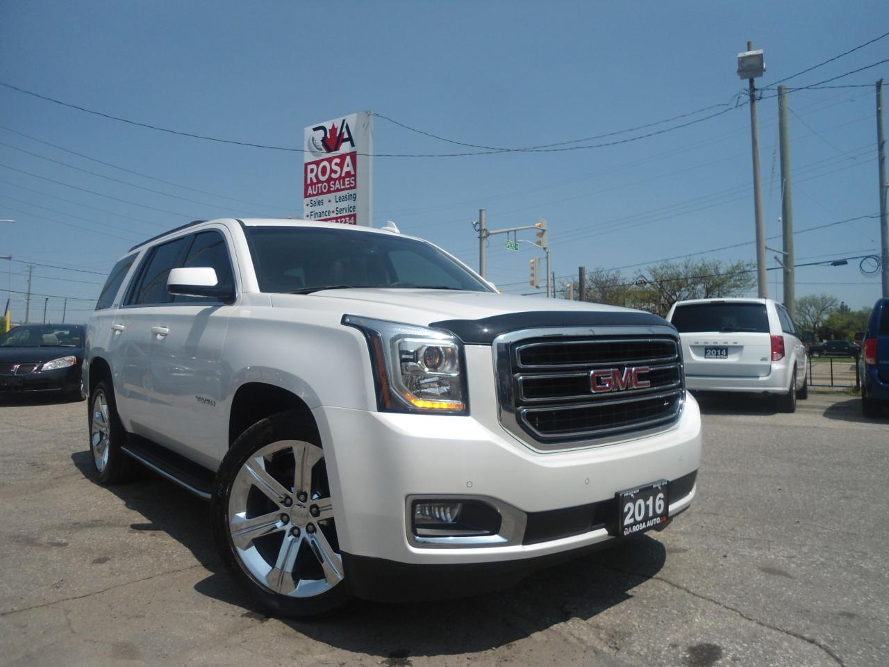 2016 GMC Yukon AWD 1 OWNER NAV LEATHER SUNROOF DVD NO ACCIDENT