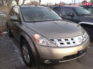 Used 2003 Nissan Murano FULLY LOADED FULLY CERTIFIED - SPECIAL EDITION for sale in Toronto, ON