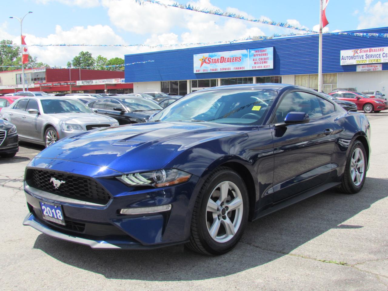 Used 2018 Ford Mustang EcoBoost Premium Fastback LOW KM WE FINANCE ALL CR for sale in London, ON