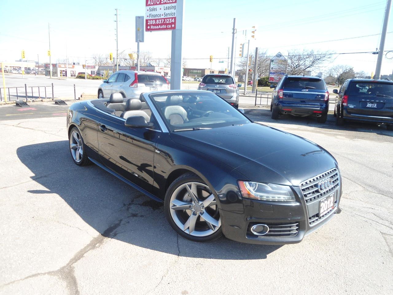 2012 Audi A5 2dr Cabriolet Auto 2.0L Premium Plus NAV BLUETOOTH - Photo #1