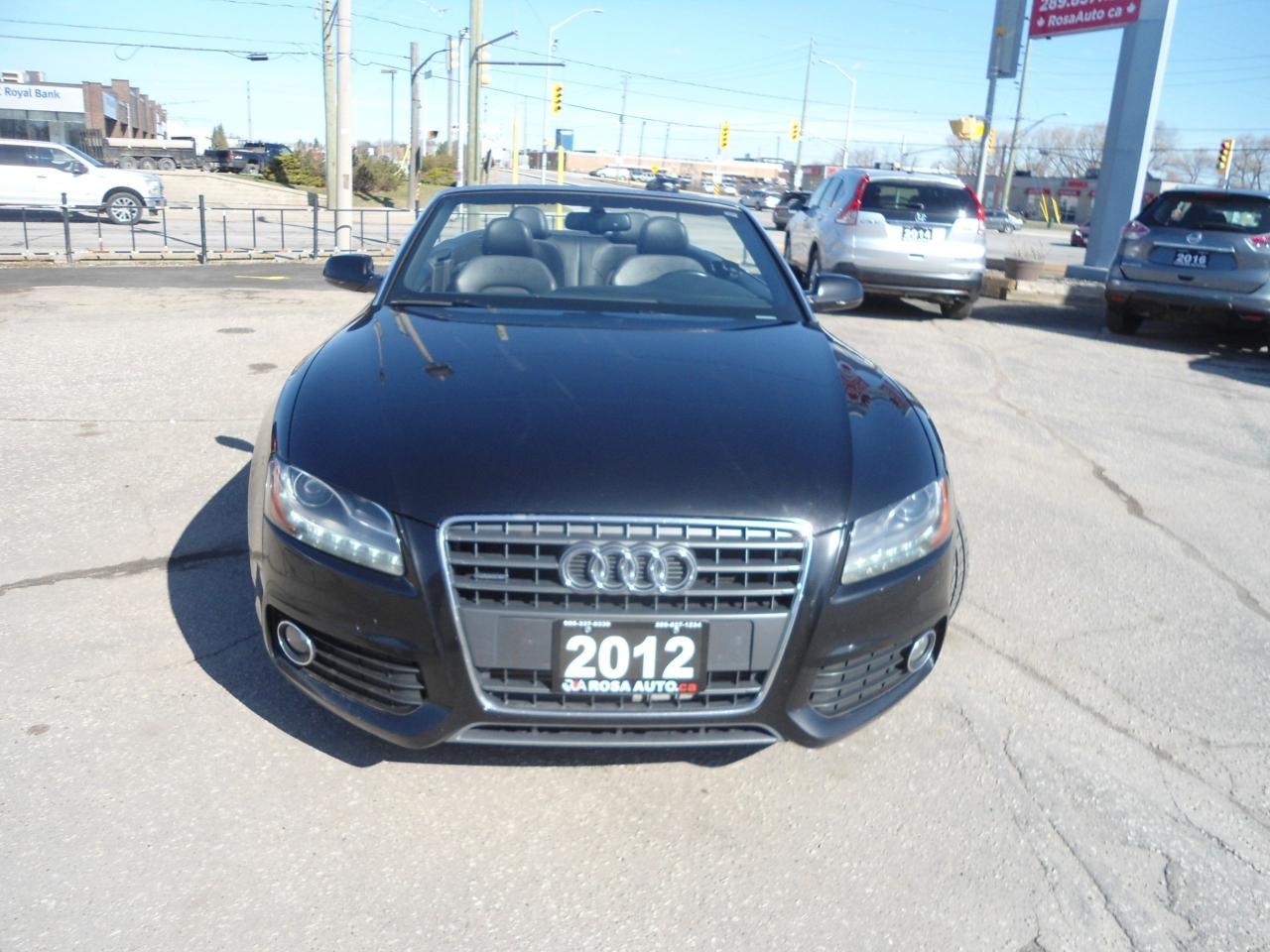 2012 Audi A5 2dr Cabriolet Auto 2.0L Premium Plus NAV BLUETOOTH Photo2