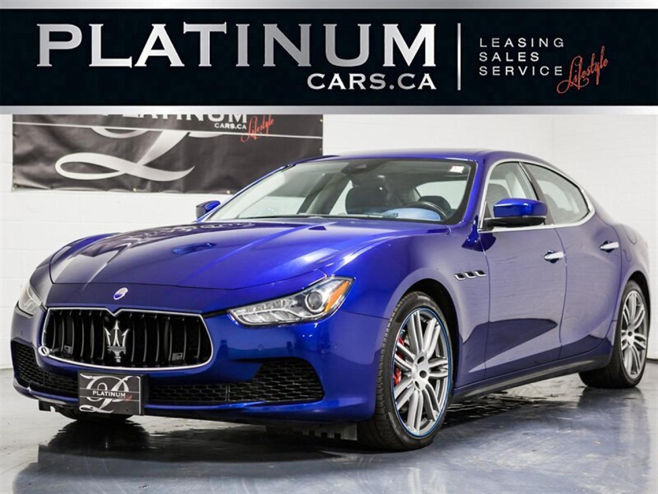 Used 2017 Maserati Ghibli S Q4 Premium Luxury Navi Blue