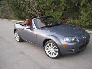 JUST IN!!! ALMOST BRAND NEW! ABSOLUTELY STUNNING CAR!!

YES,....ONLY 23,840 KMS!!! NOT A MISPRINT!!! 1 OF A KIND!! NEED I SAY MORE!!

***PRISTINE ***2006 MAZDA MIATA MX5 GT CONVERTIBLE! SENIOR OWNER!

FULLY LOADED!! “GT” MODEL, 6 SPEED MANUAL TRANSMISSION, BOSE PREMIUM SOUND SYSTEM, LEATHER INTERIOR - HEATED SEATS, AIR CONDITIONING, FOG LIGHTS, ALLOYS WHEELS, KEYLESS ENTRY, CRUISE CONTROL, PW, PM, PS, PB, ABS,....FAR TOO MANY OPTIONS TO LIST!!!

NON SMOKER! 

LOCAL ONTARIO VEHICLE!

ALL ORIGINAL (STOCK) VEHICLE WITH NO MODIFICATIONS.

VEHICLE HISTORY REPORT INCLUDED - CLEAN - NO INSURANCE CLAIMS, OR ACCIDENTS!!

THE FOLLOWING FEATURES LISTED BELOW ARE ALL INCLUDED IN THE PRICE:

*****SAFETY  CERTIFICATION INCLUDED!!!

*****WARRANTY - COMPREHENSIVE COVERAGE ON PARTS & LABOR - COVERAGE VALID IN CANADA AND USA.

*****VEHICLE HISTORY REPORT - CLEAN - NO CLAIMS!!

*****COMPLETE 100 POINT INSPECTION INCLUDING CASTROL SYNTHETIC OIL AND FILTER CHANGE, TOP UP OF ALL FLUIDS, AND FULL VEHICLE INSPECTION. JUST DONE!!

*****COMPLETE EXTERIOR & INTERIOR DETAIL (CLEAN-UP) INCLUDING EXTERIOR WAX/POLISH, INTERIOR LEATHER CONDITIONER, WHEELS POLISHED, AND ENGINE DE-GREASE.

ONLY HST & LICENCE FEE EXTRA.

NO OTHER (HIDDEN) FEES EVER!

PLEASE CALL 416-274-AUTO (2886) TO SCHEDULE AN APPOINTMENT.

RICHSTONE FINE CARS INC.
855 ALNESS STREET, UNIT 17
TORONTO, ONTARIO
M3J 2X3

WE ARE AN OMVIC CERTIFIED DEALER AND PROUD MEMBER OF THE UCDA.

SERVING TORONTO/GTA & CANADA WIDE SALES SINCE 2000!!

VEHICLE OPTIONS - FULLY LOADED!!

CONVERTIBLE - RETRACTS IN 10 SECONDS!
LEATHER INTERIOR - HEATED SEATS
AIR CONDITIONING
BOSE Premium audio - sound system 
Power locks
Power mirrors
Power steering
Remote key less entry
Tilt steering wheel
Power windows
Rear window defroster
Tinted glass
CD player
Bucket seats
Heated seats
Power seats
Airbag: driver
Airbag: passenger
Alarm
Anti-lock brakes
Fog lights
Traction control
Alloy wheels