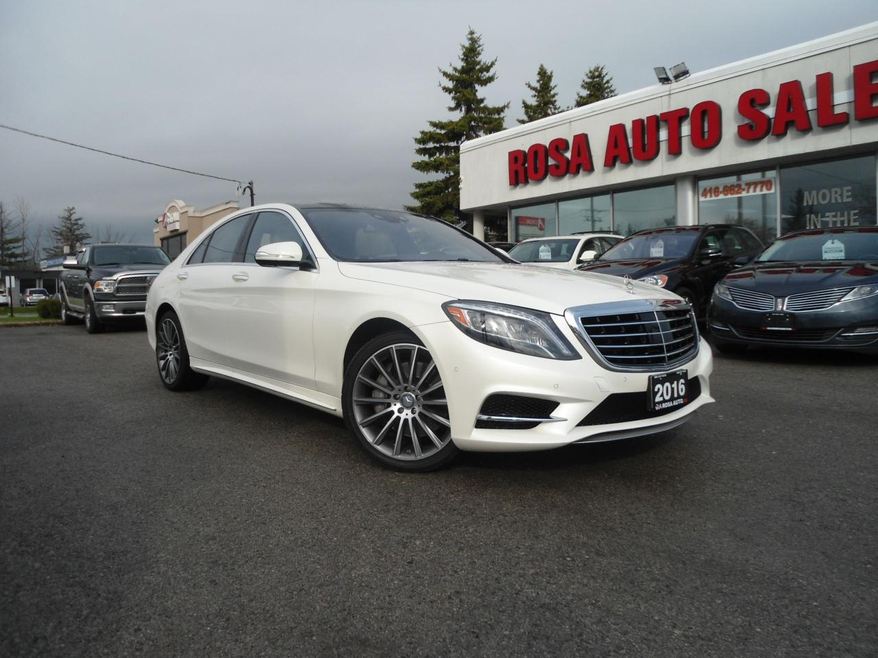 Used 2016 Mercedes-Benz S-Class S 550 LOADED for sale in Oakville, ON