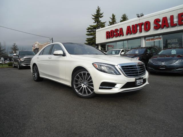 2016 Mercedes-Benz S-Class S 550 LOADED