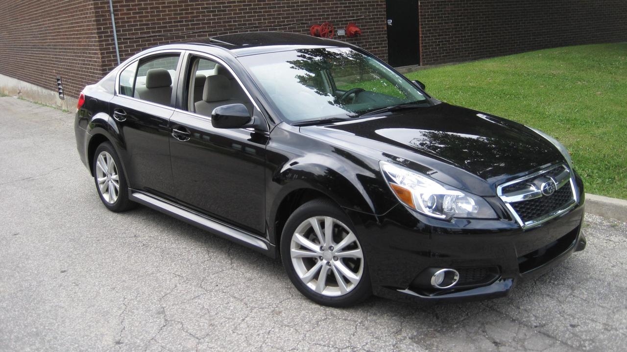 <p>SOLD!! SORRY,....TOO LATE.<br><br>2013 SUBARU 2.5 TOURING - FULLY LOADED WITH ONLY 90,265 KMS!! 1 LOCAL SENIOR OWNER!!<br><br>NON-SMOKER!<br><br>EXCLUSIVELY SERVICED AT SUBARU DEALER - WITH DOCUMENTATION!!<br><br>FULLY EQUIPPED INCLUDING &ldquo; ALL-WHEEL-DRIVE&rdquo;, AUTOMATIC TRANSMISSION, 4 CYLINDER, PWR. &ldquo;HEATED&rdquo; CLOTH SEATS, POWER GLASS MOON ROOF, AIR CONDITIONING - &ldquo;DUAL CLIMATE CONTROL&rdquo;, CRUISE CONTROL, PM, PS, PB, PDL, ALLOY WHEELS, FOG LIGHTS,AND MUCH MORE! TO MUCH TO LIST!!<br><br>THE FOLLOWING FEATURES LISTED BELOW ARE ALL INCLUDED IN THE PRICE:<br><br>***VEHICLE HISTORY REPORT INCLUDED<br><br>***ALL KEYS, REMOTES, ORIGINAL SUBARU MANUALS AND BOOKS ARE INCLUDED.<br><br>AT THIS PRICE (NOT CERTIFIED), &ldquo;This vehicle is being sold &ldquo;as is,&rdquo; unfit, not e-tested and is not represented as being in road worthy condition, mechanically sound or maintained at any guaranteed level of quality. The vehicle may not be fit for use as a means of transportation and may require substantial repairs at the purchaser&rsquo;s expense. It may not be possible to register the vehicle to be driven in its current condition.&rdquo;<br><br>HST & LICENCE FEE EXTRA.<br><br>PLEASE CALL 416-274-AUTO (2886) TO SCHEDULE AN APPOINTMENT, PRIOR TO ARRIVING, AND TO ENSURE VEHICLE AVAILABILITY.<br><br>RICHSTONE FINE CARS INC.<br><br>855 ALNESS STREET, UNIT 17<br>TORONTO, ONTARIO<br>M3J 2X3<br><br>416-274-AUTO (2886)<br><br>WE ARE AN OMVIC CERTIFIED DEALER AND PROUD MEMBER OF THE UCDA.<br><br>SERVING THE GTA, AND CANADA, SINCE 2000!<br><br>WE CAN ASSIST OUT OR PROVINCE PURCHASERS WITH THE VEHICLE PURCHASE.<br><br><br>VEHICLE OPTIONS:<br>Power locks<br>Power mirrors<br>Power steering<br>Power trunk<br>Remote key less entry<br>Tilt wheel<br>Power windows<br>Rear window defroster<br>Rear window wiper<br>Tinted glass<br>CD player<br>Premium audio<br>Bucket seats<br>Heated seats<br>Power seats<br>Airbag: driver<br>Airbag: passenger<br>Alarm<br>Anti-lock brakes<br>Backup sensor<br>Fog lights<br>Traction control</p>