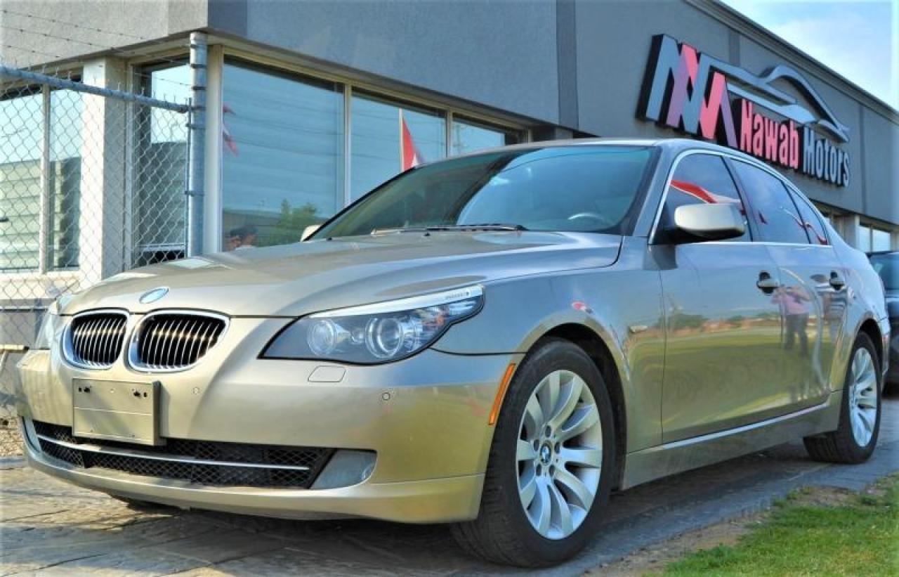 Used 2008 Bmw 5 Series 535i Rwd Beige Leather Interior For