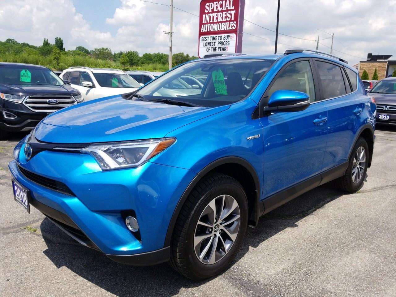 Used 2018 Toyota RAV4 Hybrid LE+ SUNROOF !! AWD !! BLUE TOOTH !! for ...