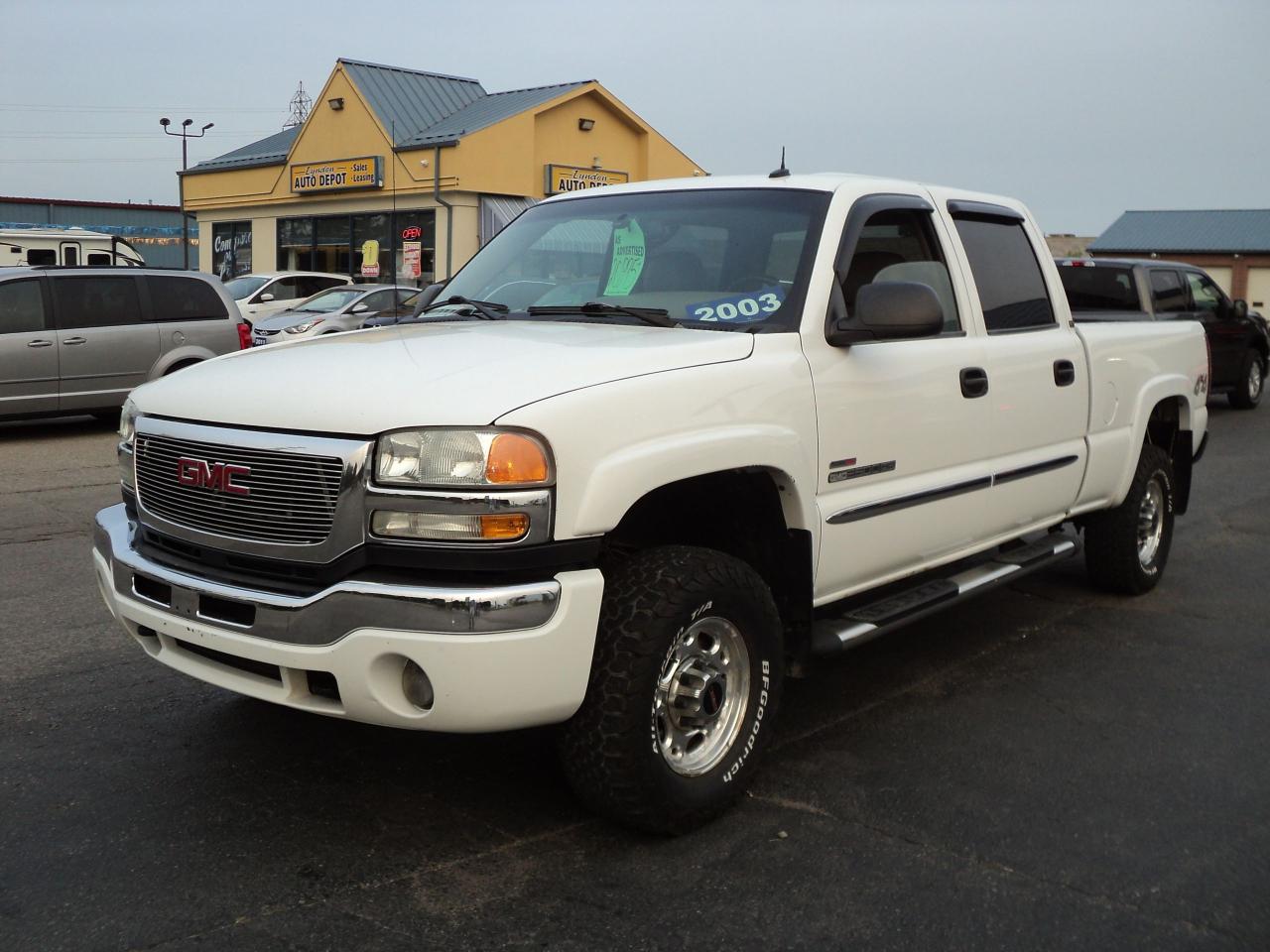 Used 2003 Gmc Sierra 2500 Slt Crewcab 4x4 6 6 Duramaxdiesel 6 6ft