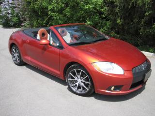 Used 2012 Mitsubishi Eclipse GT-P SPYDER -1 SENIOR OWNER! V-6 for sale in Toronto, ON