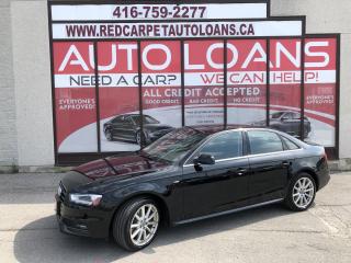 Used 2016 Audi A4 2.0T Progressiv plus S-LINE-ALL CREDIT ACCEPTED for sale in Toronto, ON