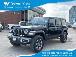 Used 2019 Jeep Wrangler Unlimited Sahara 4x4 NAVI/LEATHER/SAFETY GROUP for sale in Concord, ON